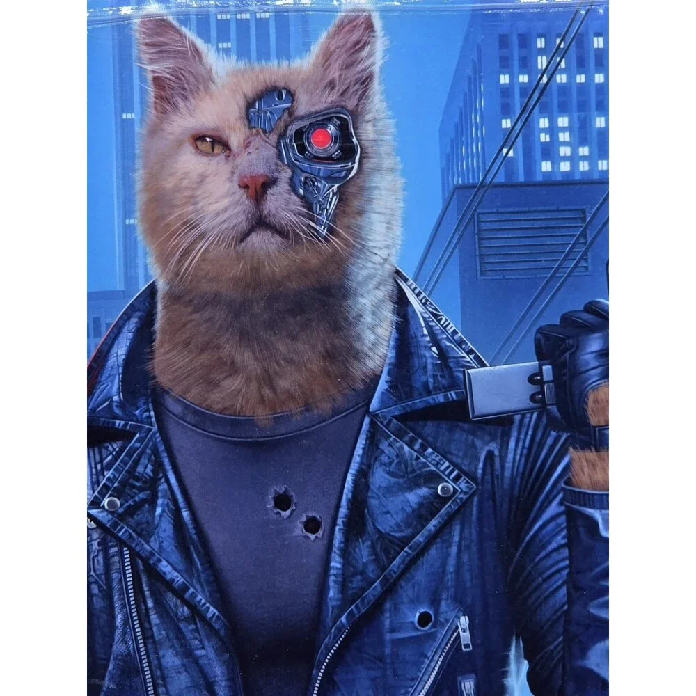 Movie Cats 2026 Wall Calendar Vincent Hie Film Parody 12 Month Wall Decor New